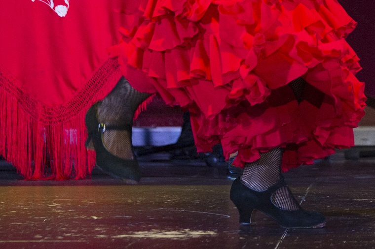 zapato flamenco para baile