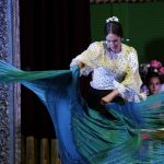 The manila shawl in flamenco