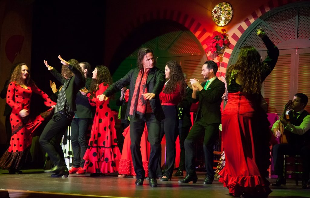 flamenco show at tablao in seville