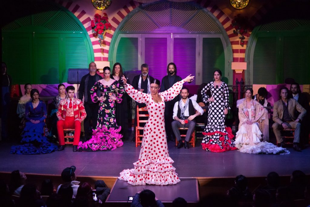 enjoy a flamenco show in a tablao in sevile