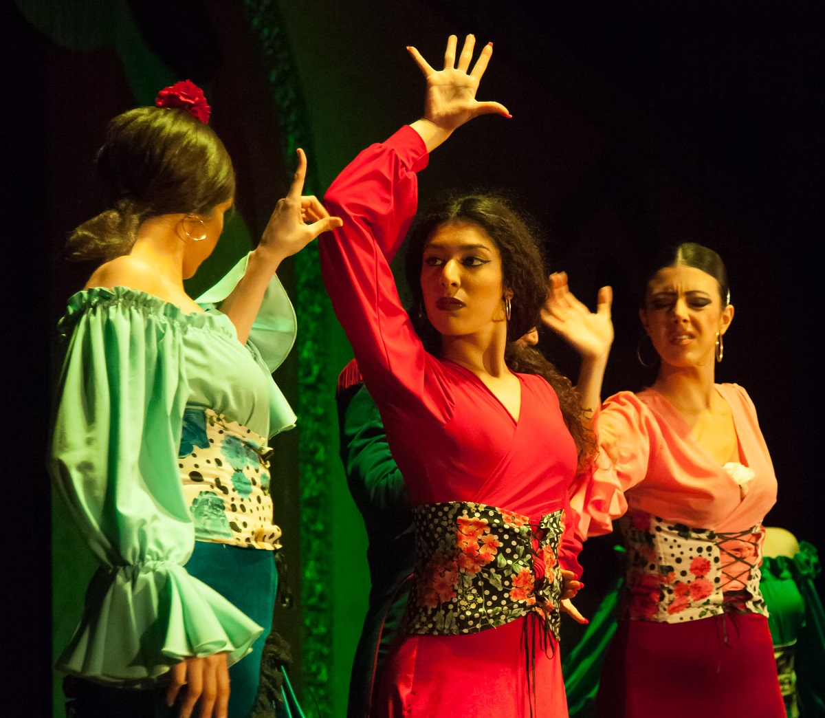 Ana Oropesa es bailaora de flamenco en el palacio andaluz de sevilla