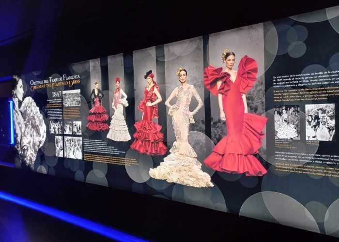 museo del traje de flamenca en tablao flamenco