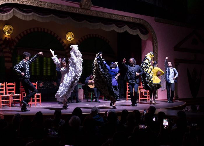 sevillanas en el tablao flamenco