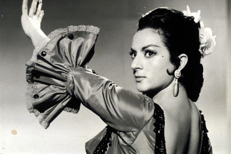Lola Flores fue un referente del flamenco. 