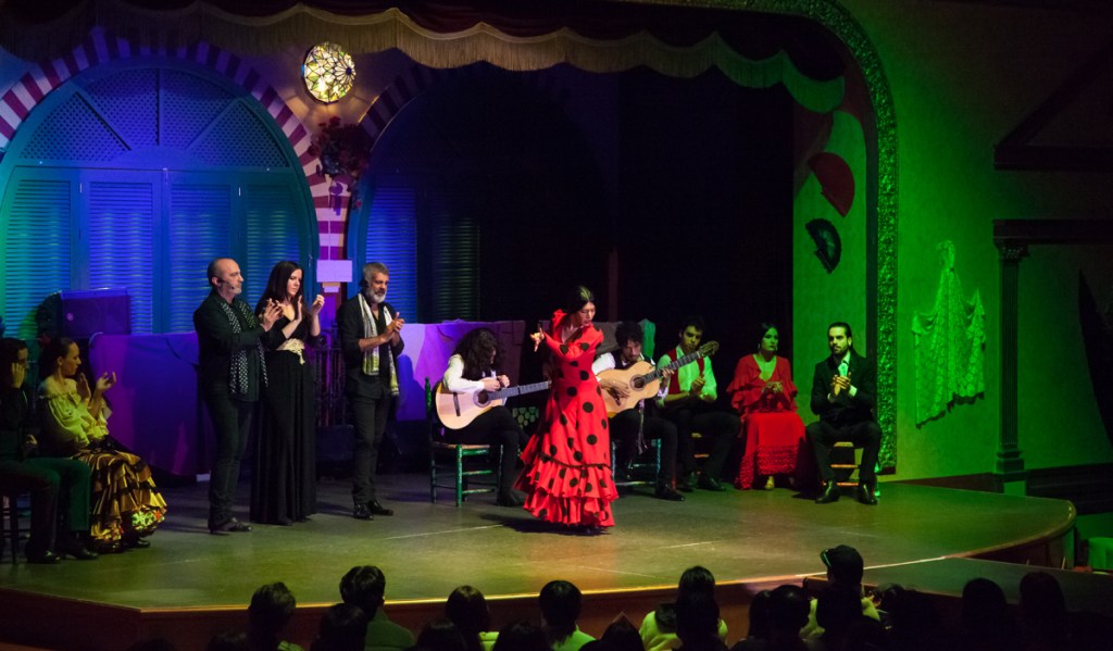 taranto en el tablao flamenco el palacio andaluz